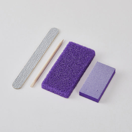 Focstar Bt7059 Manicure Tools Kit 4pcs Disposable Plastic Nail