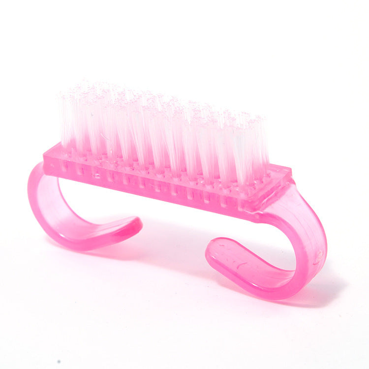 Nail Brush 3 Color Nail Art Manicure Pedicure Soft